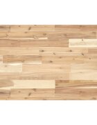 vidaXL Плот за баня необработен 120x50x4 см масивно дърво акация