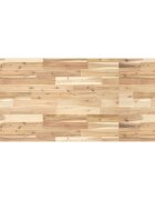 vidaXL Плот за баня необработен 120x60x2 см масивно дърво акация