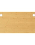 vidaXL Плот за бюро 100x50x4 см бамбук