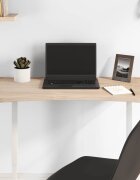 vidaXL Плот за бюро 80x40x25 см борово дърво масив