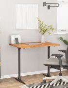 vidaXL Плот за бюро 90x60x25 см правоъгълен масивно дърво акация