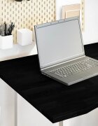 vidaXL Плот за бюро тъмнокафяв 120x60x4 см дъб масив правоъгълна