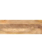 vidaXL Плот за маса 100x20x38 см правоъгълен масивна дървесина цвят манго