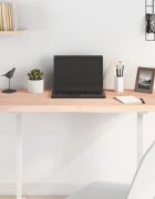 vidaXL Плот за маса 100x60x(2-4) см необработен масивен дъб