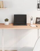 vidaXL Плот за маса 100x60x15 см правоъгълен масивен бук
