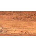 vidaXL Плот за маса 100x60x25 см правоъгълен акация масив