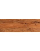 vidaXL Плот за маса 110x20x38 см правоъгълен масивна акация