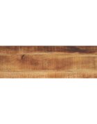 vidaXL Плот за маса 120x30x25 см правоъгълен грубо дърво манго масив