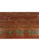 vidaXL Плот за маса 120x50x25 см правоъгълен регенерирано дърво масив