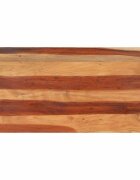vidaXL Плот за маса 120x60x(25-27) см акациево дърво масив