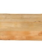 vidaXL Плот за маса 120x60x38 см жив ръб масивно дърво манго