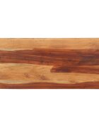 vidaXL Плот за маса 140x60x(25-27) см регенерирано дърво масив