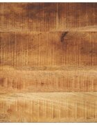 vidaXL Плот за маса 40x40x25см квадратен масивно дърво грубо манго