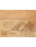 vidaXL Плот за маса 50x40x25 см правоъгълен манго масив