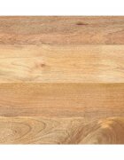 vidaXL Плот за маса 60x50x25 см правоъгълен манго масив