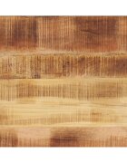 vidaXL Плот за маса 60x50x25 см правоъгълен масивно дърво грубо манго