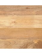 vidaXL Плот за маса 60x50x38 см правоъгълен манго масив