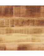 vidaXL Плот за маса 60x50x38 см правоъгълен масивно дърво грубо манго