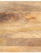 vidaXL Плот за маса 60x60x25 см квадратен манго масив