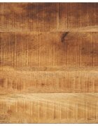 vidaXL Плот за маса 60x60x25см квадратен масивно дърво грубо манго