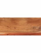 vidaXL Плот за маса 70x30x38 см правоъгълен масивна акация