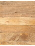 vidaXL Плот за маса 70x70x38 см квадратен манго масив