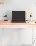 vidaXL Плот за маса 80x50x(2-6) см необработено масивно дърво жив ръб