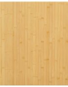 vidaXL Плот за маса 80x80x15 см бамбук