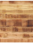 vidaXL Плот за маса 80x80x38см квадратен масивно дърво грубо манго