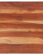 vidaXL Плот за маса акациево дърво масив 25-27 мм 60x60 cм