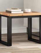 vidaXL Плот за маса квадратен 50x50x2 см масивна акация