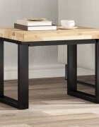 vidaXL Плот за маса квадратен 50x50x4 см масивна акация