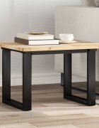 vidaXL Плот за маса квадратен 60x60x2 см масивна акация