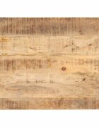 vidaXL Плот за маса мангово дърво масив 25-27 мм 90x60 cм