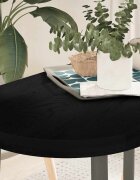 vidaXL Плот за маса тъмнокафяв 100x50x4 см дъб масив овална