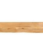 vidaXL Плот за маса жив ръб 140x40x38 см масивно дърво манго