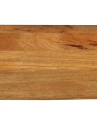 vidaXL Плот за маса жив ръб 40x20x38 см масивно дърво манго