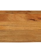 vidaXL Плот за маса жив ръб 50x40x25 см масивно дърво манго