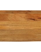 vidaXL Плот за маса жив ръб 60x20x38 см масивно дърво манго