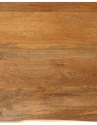 vidaXL Плот за маса жив ръб 60x60x38 см масивно дърво манго