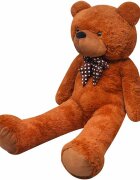 vidaXL Плюшена играчка мече кафява 170 см