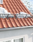 vidaXL Поддръжка на снегозащита 6 бр. Антрацит 295 x 3 x 345 см