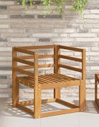 vidaXL Подлакътник 2 бр. Естествен 59 x 4 x 73 см