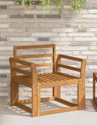vidaXL Подлакътник 2 бр. Натурално 585 x 8 x 60 см