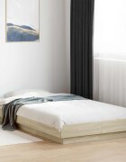 vidaXL Подматрачно легло Дъб сонома 80 x 210 cm Инженерна дървесина