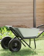 vidaXL Подмяна на чиния за количка Сребристо 88 x 60 x 32 см
