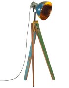 vidaXL Подова лампа 25 W многоцветна 45x45x120 см E27