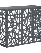 vidaXL Покритие за климатик Антрацит 110 x 50 x 80 cm Стомана
