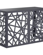 vidaXL Покритие за климатик Антрацит 90 x 40 x 60 см Стомана