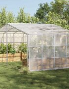 vidaXL Покритие за растения Прозрачен 4 x 12 m ПЕ